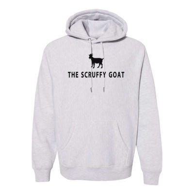 The Scruffy Goat Funny Farm Animal Farmer Premium Hoodie