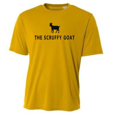 The Scruffy Goat Funny Farm Animal Farmer Cooling Performance Crew T-Shirt