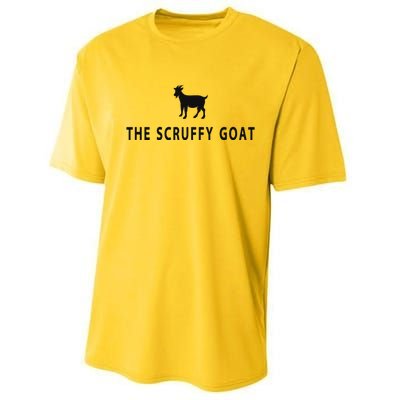 The Scruffy Goat Funny Farm Animal Farmer Performance Sprint T-Shirt