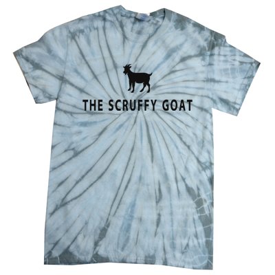 The Scruffy Goat Funny Farm Animal Farmer Tie-Dye T-Shirt