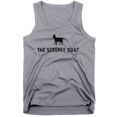 The Scruffy Goat Funny Farm Animal Farmer Tank Top