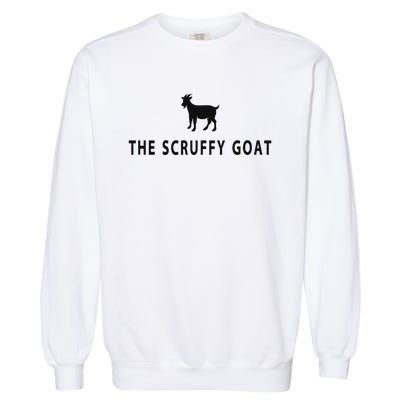 The Scruffy Goat Funny Farm Animal Farmer Garment-Dyed Sweatshirt