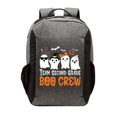 Team Second Grade Boo Crew Cute Ghost Halloween Teacher Kids Vector Backpack