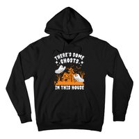 Theres Some Ghosts In This House Ghost Halloween Funny Hoodie