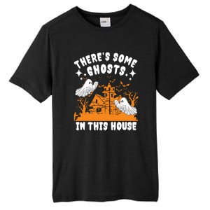 Theres Some Ghosts In This House Ghost Halloween Funny Tall Fusion ChromaSoft Performance T-Shirt