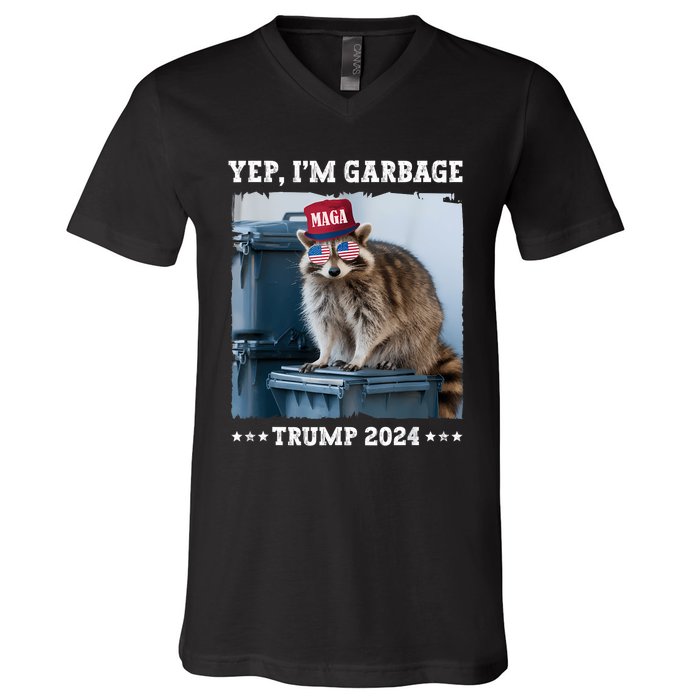 Trump’S Supporters Garbage Joe Biden Republican Trump 2024 V-Neck T-Shirt