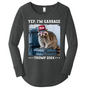 Trump’S Supporters Garbage Joe Biden Republican Trump 2024 Women's Perfect Tri Tunic Long Sleeve Shirt