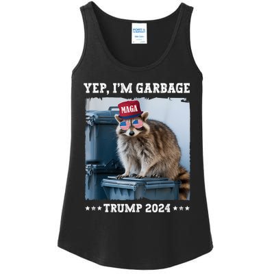 Trump’S Supporters Garbage Joe Biden Republican Trump 2024 Ladies Essential Tank