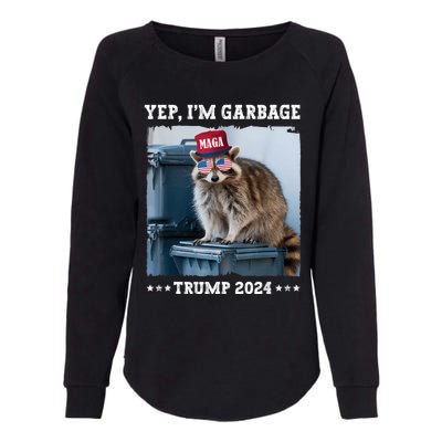 Trump’S Supporters Garbage Joe Biden Republican Trump 2024 Womens California Wash Sweatshirt