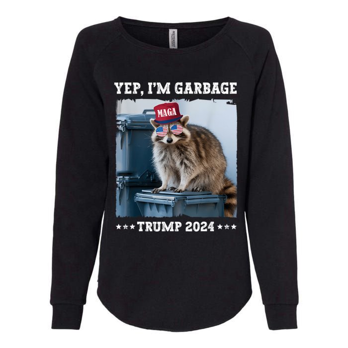 Trump’S Supporters Garbage Joe Biden Republican Trump 2024 Womens California Wash Sweatshirt