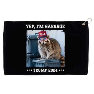 Trump’S Supporters Garbage Joe Biden Republican Trump 2024 Grommeted Golf Towel