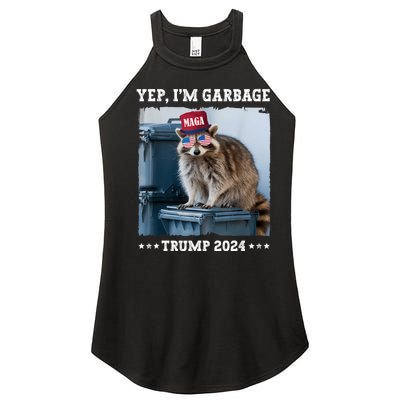 Trump’S Supporters Garbage Joe Biden Republican Trump 2024 Women's Perfect Tri Rocker Tank