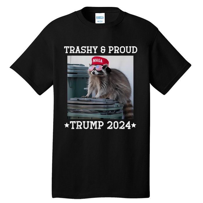 Trump’S Supporters Garbage Joe Biden Trashy And Proud Trump Tall T-Shirt