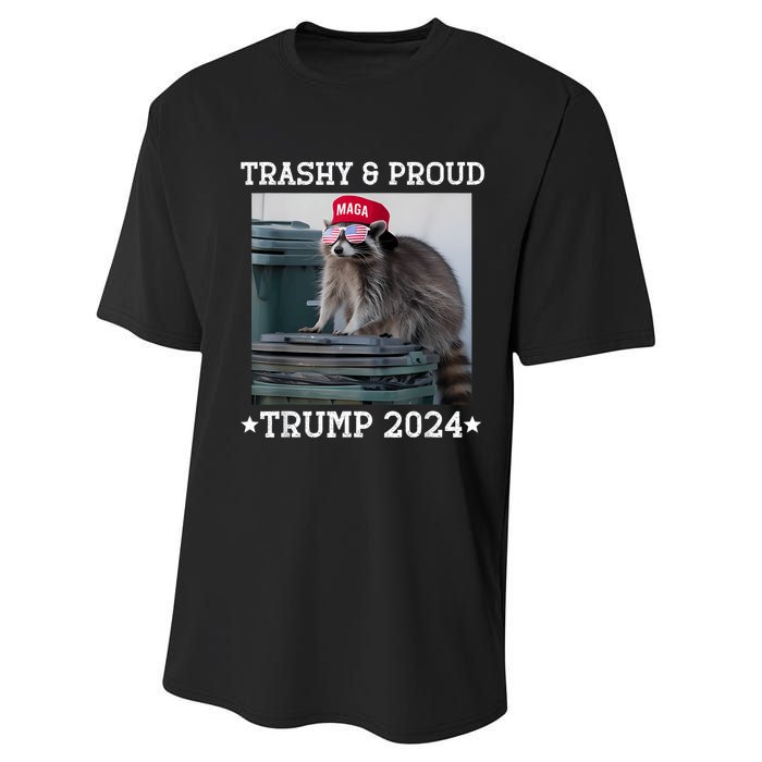 Trump’S Supporters Garbage Joe Biden Trashy And Proud Trump Performance Sprint T-Shirt