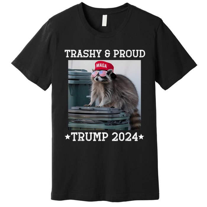 Trump’S Supporters Garbage Joe Biden Trashy And Proud Trump Premium T-Shirt