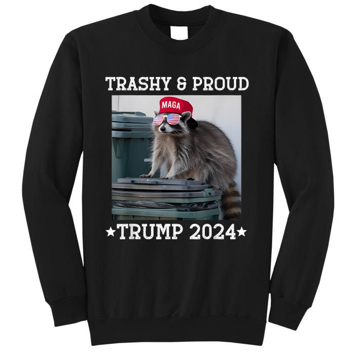 Trump’S Supporters Garbage Joe Biden Trashy And Proud Trump Tall Sweatshirt