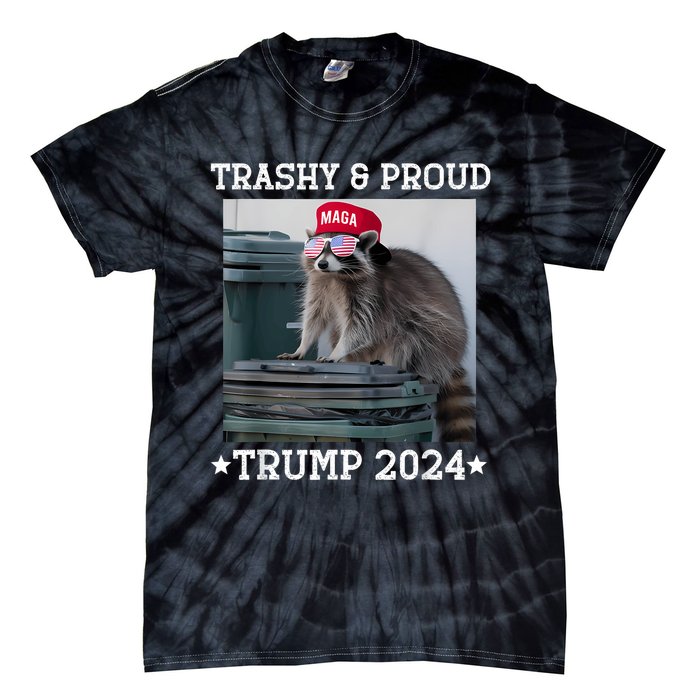 Trump’S Supporters Garbage Joe Biden Trashy And Proud Trump Tie-Dye T-Shirt