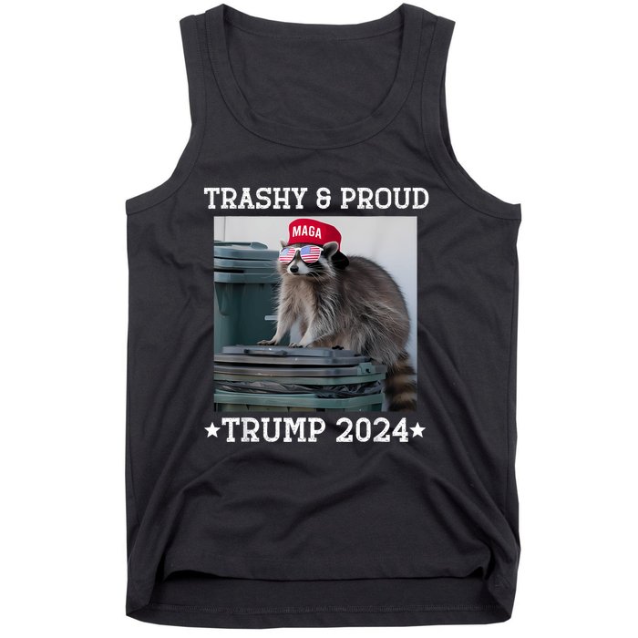 Trump’S Supporters Garbage Joe Biden Trashy And Proud Trump Tank Top