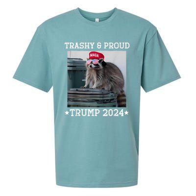 Trump’S Supporters Garbage Joe Biden Trashy And Proud Trump Sueded Cloud Jersey T-Shirt