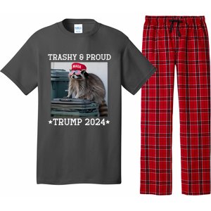 Trump’S Supporters Garbage Joe Biden Trashy And Proud Trump Pajama Set