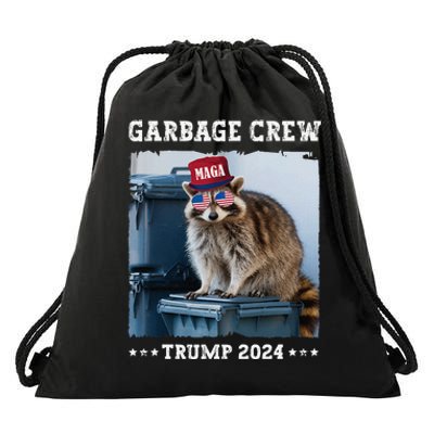 Trump’S Supporters Garbage Joe Biden Republican Garbage Crew Drawstring Bag