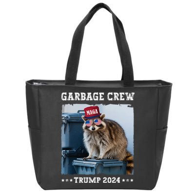 Trump’S Supporters Garbage Joe Biden Republican Garbage Crew Zip Tote Bag