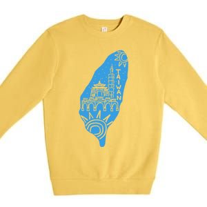 Taiwan Souvenir Gift Gift Premium Crewneck Sweatshirt