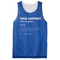 Tech Supporcool Gift Tech Support Gift Mesh Reversible Basketball Jersey Tank