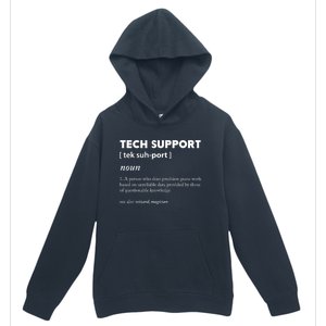 Tech Supporcool Gift Tech Support Gift Urban Pullover Hoodie