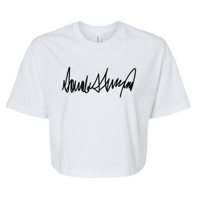 Trump Signature Gift Bella+Canvas Jersey Crop Tee