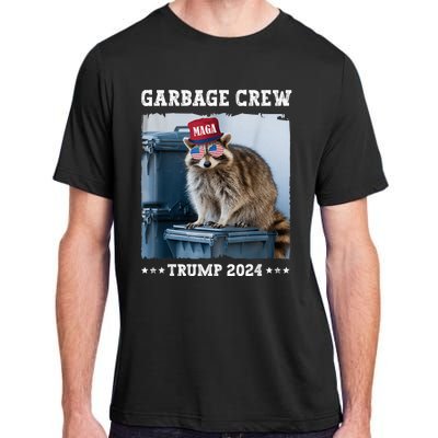 Trump’S Supporters Garbage Joe Biden Republican Garbage Crew Adult ChromaSoft Performance T-Shirt