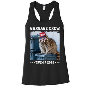 Trump’S Supporters Garbage Joe Biden Republican Garbage Crew Women's Racerback Tank