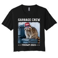 Trump’S Supporters Garbage Joe Biden Republican Garbage Crew Women's Crop Top Tee