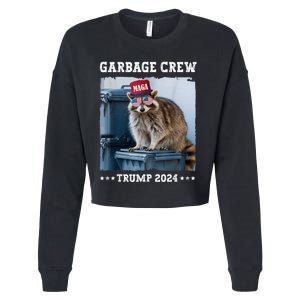 Trump’S Supporters Garbage Joe Biden Republican Garbage Crew Cropped Pullover Crew