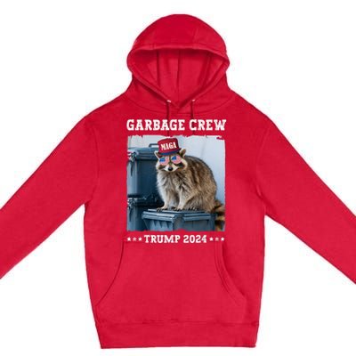 Trump’S Supporters Garbage Joe Biden Republican Garbage Crew Premium Pullover Hoodie