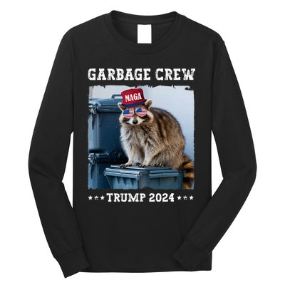 Trump’S Supporters Garbage Joe Biden Republican Garbage Crew Long Sleeve Shirt