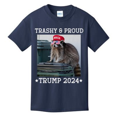 Trump’S Supporters Garbage Joe Biden Trashy And Proud Trump Kids T-Shirt