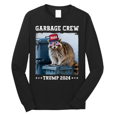 Trump’S Supporters Garbage Joe Biden Republican Garbage Crew Long Sleeve Shirt