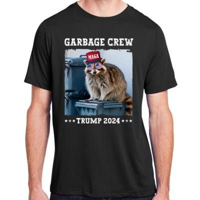 Trump’S Supporters Garbage Joe Biden Republican Garbage Crew Adult ChromaSoft Performance T-Shirt