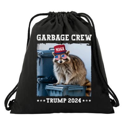 Trump’S Supporters Garbage Joe Biden Republican Garbage Crew Drawstring Bag