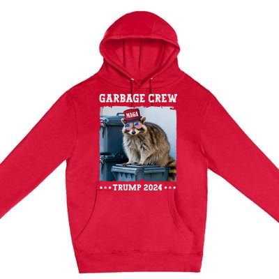 Trump’S Supporters Garbage Joe Biden Republican Garbage Crew Premium Pullover Hoodie