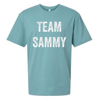 Team Sammy Go Sammy Supporter Cheer Fan Sueded Cloud Jersey T-Shirt