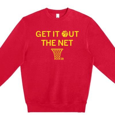 The Ssn Get It Out The Net Premium Crewneck Sweatshirt