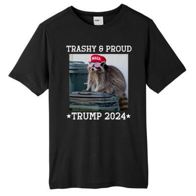 Trump’S Supporters Garbage Joe Biden Trashy And Proud Trump Tall Fusion ChromaSoft Performance T-Shirt