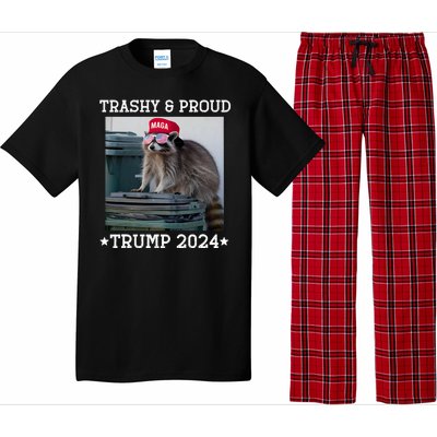 Trump’S Supporters Garbage Joe Biden Trashy And Proud Trump Pajama Set