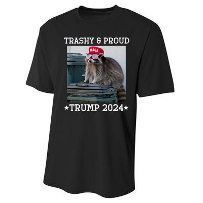 Trump’S Supporters Garbage Joe Biden Trashy And Proud Trump Performance Sprint T-Shirt