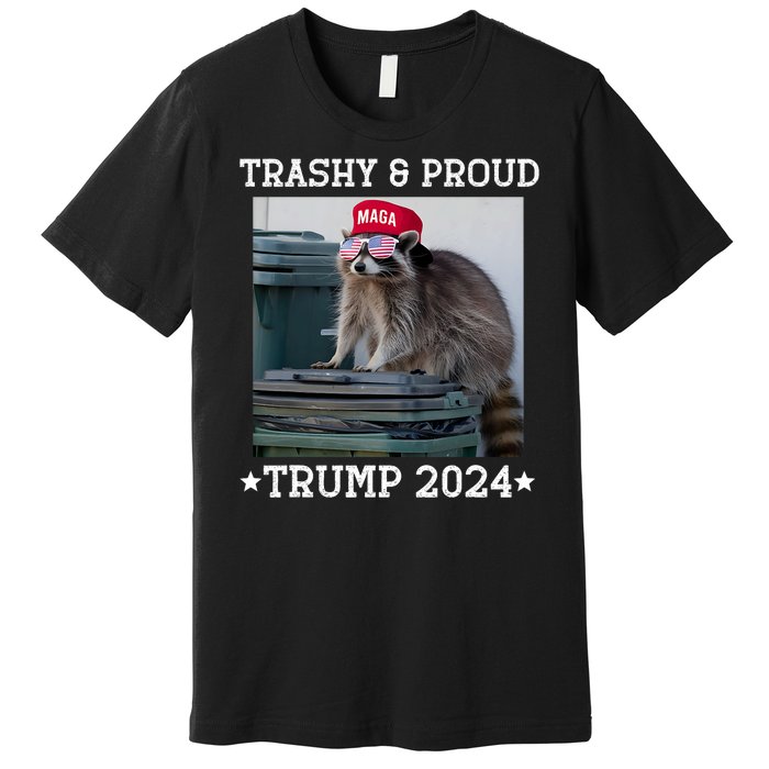 Trump’S Supporters Garbage Joe Biden Trashy And Proud Trump Premium T-Shirt