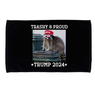 Trump’S Supporters Garbage Joe Biden Trashy And Proud Trump Microfiber Hand Towel