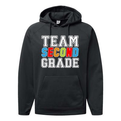 Team Second Grade Performance Fleece Hoodie