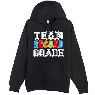Team Second Grade Premium Pullover Hoodie